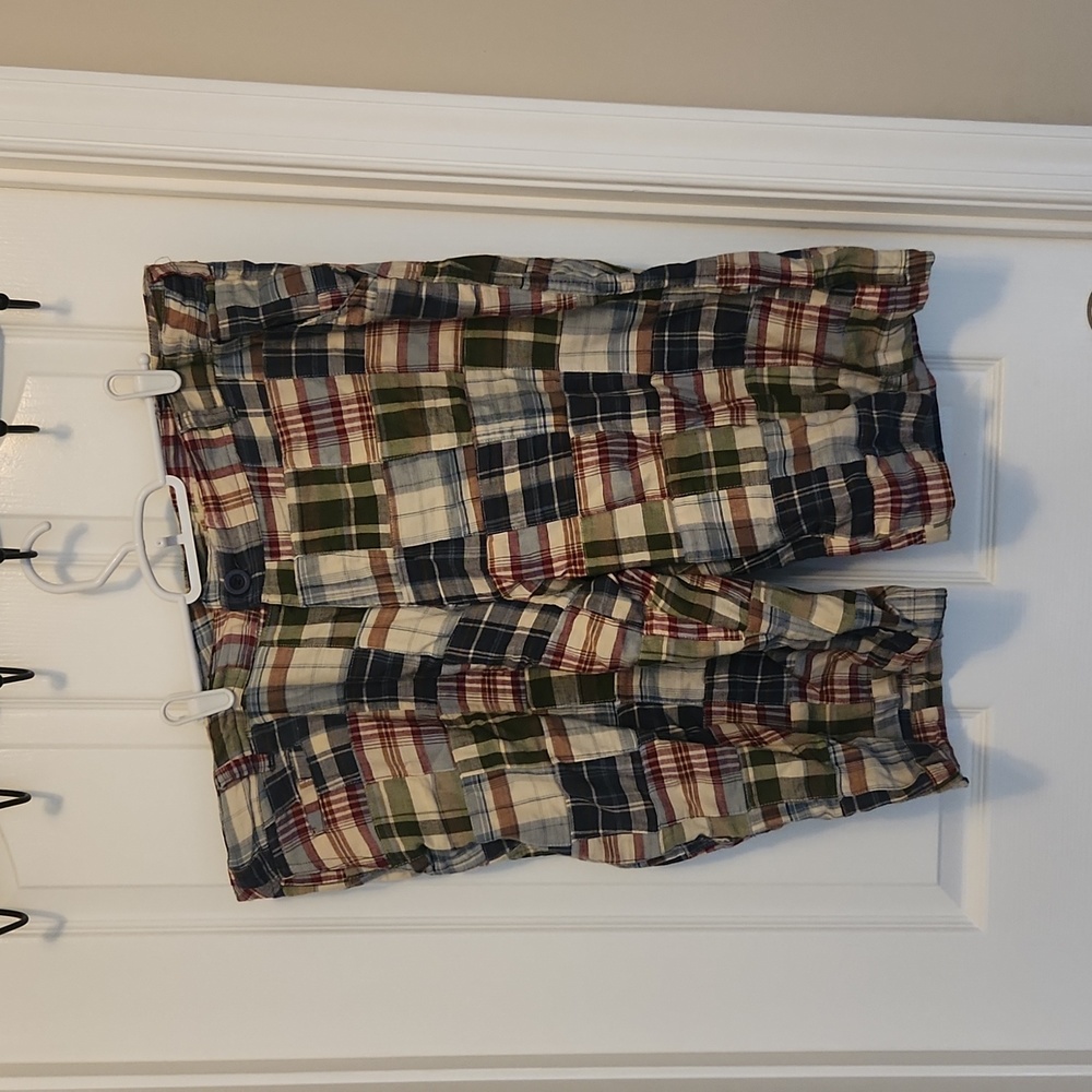 Plaid shorts